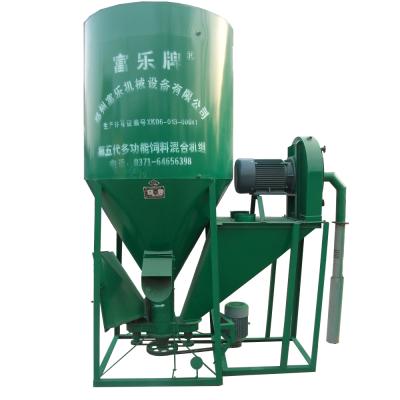 China Farms New Design Poultry Feed Grinder Vertical Mixer Machine High Quality Feed Mixer for sale