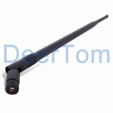 China 1920-2170MHz 3G 2.1GHz Rubber Duck Antenna 5dBi Internal Indoor Omni RP-SMA Male for sale