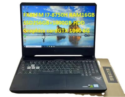 China No Cheap Hot FX86FM SSD 256GBSSD+1000GBHDD GTX10606G 15.6Inch CoreI5 CoreI7-8750H AAsuss12thread 2.2G RAM 8G 16GB Used Laptop for sale