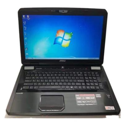 China GT70 LE 17 inch quad core I7 4810MQ quad-core eight-wire frequency 2.8g memory 32G 4 sockets dominant 128G SSD used laptop for sale