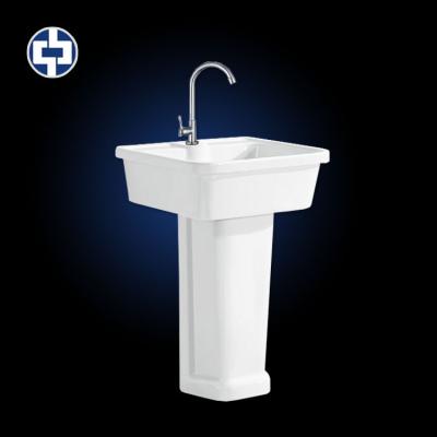 China Eco - Friendly Standing Ceramic Wash Tank Laundry Tub for sale