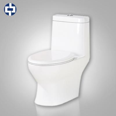 China Double-Flow Sanitary Ware One Piece Toilet, Down Wash And Siphon Available for sale