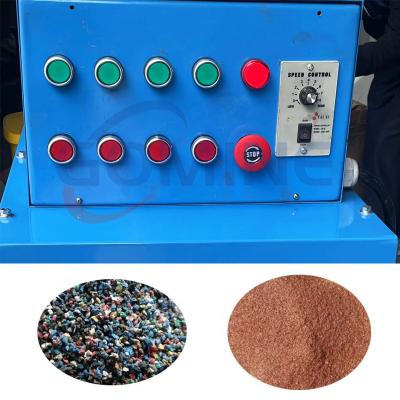 China 2022 Factory China Manufacturer Copper Wire Recycling Machine For Separating Aluminum Copper Pellet Used Wire Granulator For Sale for sale