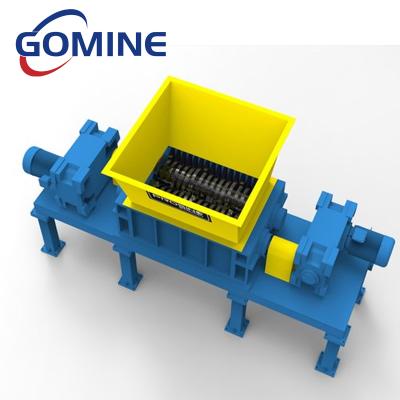 China Waste Recycling Aluminum Automatic Plastic Pipe Shredder Metal Scrap Four Shaft Shredder for sale