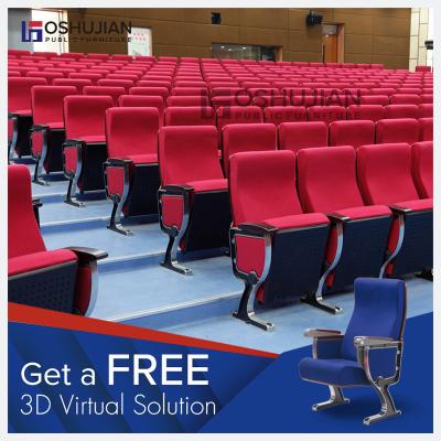 China Factory Price Modern Conference Concert Furniture Amphitheater University Lecture Hall School Seating Chair for sale