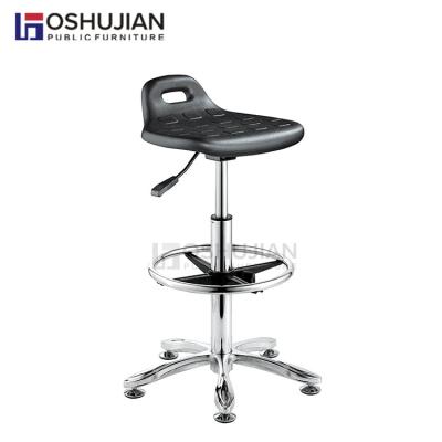 China Contemporary Industrial ESD Stool For Anti-Static Lab Chair PU Leather University Hospital School Factory Lab Chair for sale