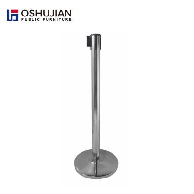 China Metal Queue Barrier Mail Crowd Control Bracket Queue Support for sale