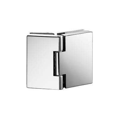 China Shower Enclosure Accessories Modern 135 Degree Raised Magnetic Shower Glass To Door Pivot Glass Hinge for sale