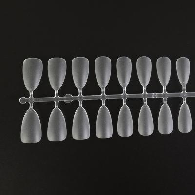 China Flexibility Full Cover Nail Tips 240 PCS Almond Coffin Tips Nail, Wholesale High Quality Nail Tips Clear for sale