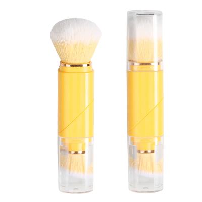 China Angular Blush Anzini New 2-in-1High quality Rotatable cosmetics Brush Spot wholesale  Portable Multifunctional Loose Powder Foundation brush for sale