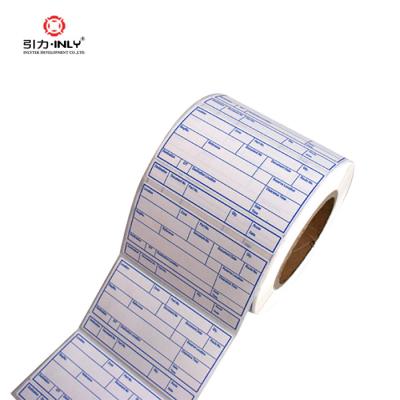 China Self Adhesive Medicine Transfer Label Sticker Waterproof Printed Thermal Label for sale