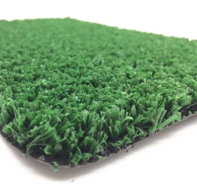 China 2020 PP/PE curly yarn pe fibrillated grass for sports baseball basketball volleyball tennis ground mat for sale