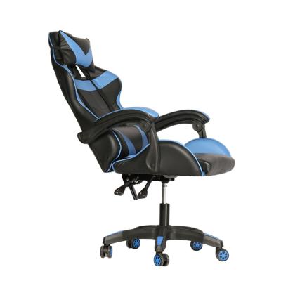 China (Height)Adjustable Computer Gamer Racing Gaming Chair With Footrest PU Leather Executive Runner Work Well PC Gaming Best Selling for sale