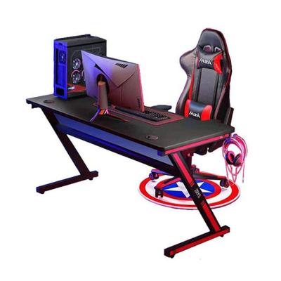 China (Size)Adjustable Adjustable Folding Metal Computer Table Laptop Stand Price To BD Writing Desks 2019 Wholesale Gaming Desk for sale