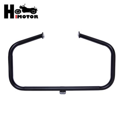 China Q235 HiMotor Black Motorcycle Engine Guard Crash Slider Protector Road Rail Engine Guard Crash Bar For Road King 97-08 for sale