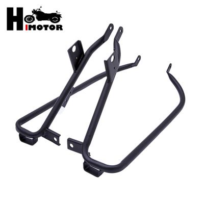 China Q235 Black China Motorcycle Spare Parts Support Motorcycle Saddlebag Guard Rails For Touring 94-13 for sale