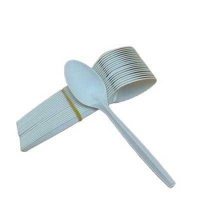 China Wholesale Disposable Compostable Biodegradable 170 Soup Cake Spoon For Sale for sale