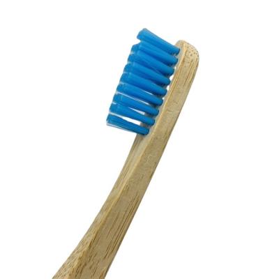 China 100% Biodegradable Bamboo Toothbrush OEM Natural Soft Nylon Disposable for sale