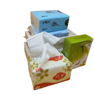 China Facial Tissue Paper Virgin Soft Comfy Wood Pulps Bulk Biodegradable Disposable Custom Soft Comfy 2 Ply Bags 10 / Pack for sale