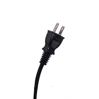 China Household Appliance Approval US/American Standard Cord Plug , Flat Extension Cord 2 Pin AC for sale