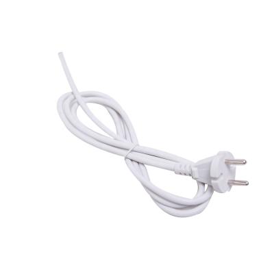 China Home Appliance Power Cord European Custom VDE 2 Pin Schuko Plug Power Cord 2 Wire For Computer for sale