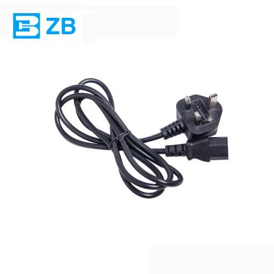 China Y006 UK Approval Residential / General Purpose Assembly BS Detachable Power Cord , UK Plug for sale