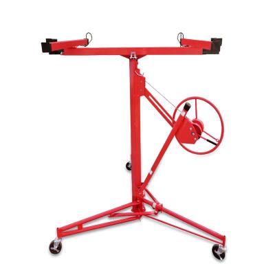 China Panel Elevator Decoration Use Drywall Panel Lifter Crane Sheetrock Plate Lifter for sale