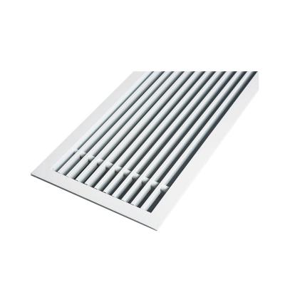 China Mid Century HVAC Aluminum Adjustable Return Air Grille For Doors for sale