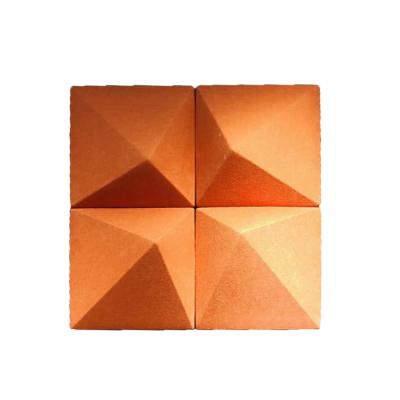 China Office Customizable Design PET Three-Dimensional Modeling Acoustic Panel for sale