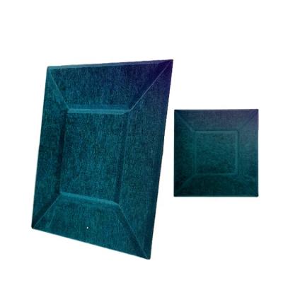 China Modern Square 100% Hot Selling Cheap Pet Engraved Acoustic Panel Module for sale