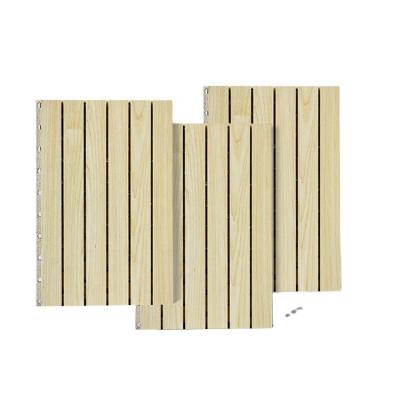 China Studio Minimalist High Quality Soundproofing Recording Room Piano Sound Insulation Wooden Noise Barrier for sale