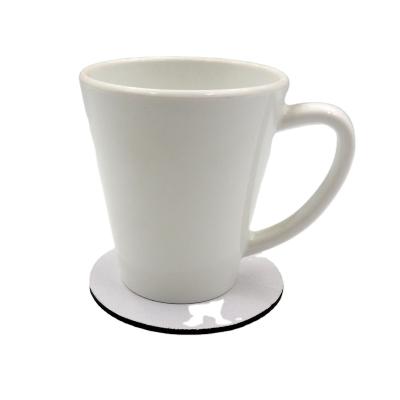 China Hot Sales Viable Soft Rubber Mug Coaster Sublimation Empty Mat DIY Printing for sale