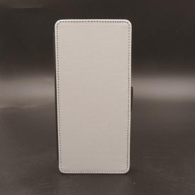 China Fanshion factory price sublimation blank fabric flip leather cover for MOTO E5 PLUS for sale