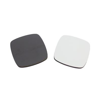 China High Quality Square Shape Round Sublimation MDF Blank Fridge Magnets for sale