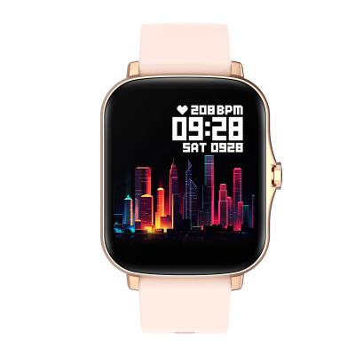 China Silicone + Stainless Steel New Style Smart Watch Best Sale Low Prices For Ladies Smart Watch Women 2021 for sale