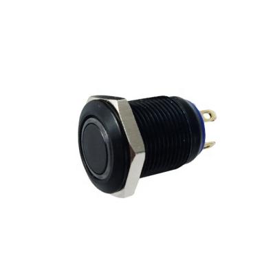 China (ON) 12mm Metal Power OFF- Momentary Push Button Switch With Led With Led Waterproof for sale