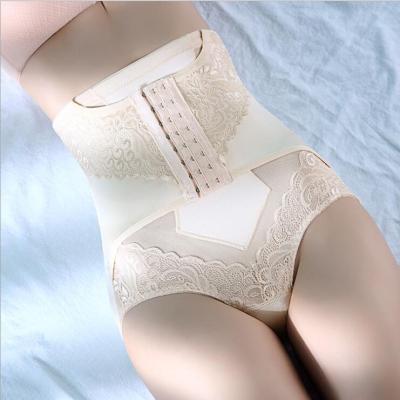 China Wholesale New Style Antibacterial High-Waist Breasted Back-Tuck Belly Pants Postpartum Seamless Waist Shaping Ladies Body Hip-Lift Training for sale