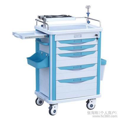 China Hospital Stainless Steel Luxury Anesthesia Trolley Emergency Trolley/ First aid, anesthesia, daily care for sale