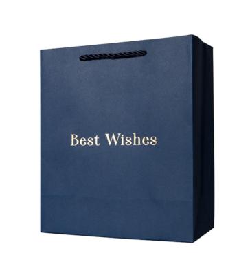 China Recyclable Hot Selling Customer Logo Clothing Shopping Paper Bag Thickened High-end Handbag Gift Packaging for sale