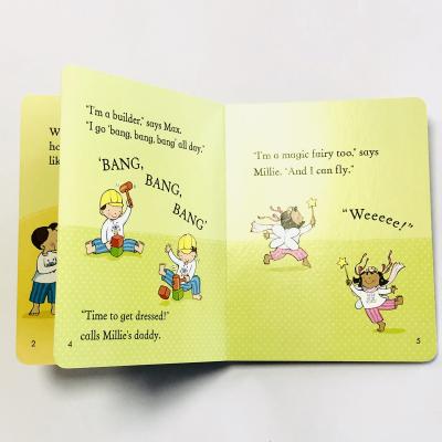 China paper & Wholesale Toddler Book Customized Cardboard Book Early Learning Children Book for sale