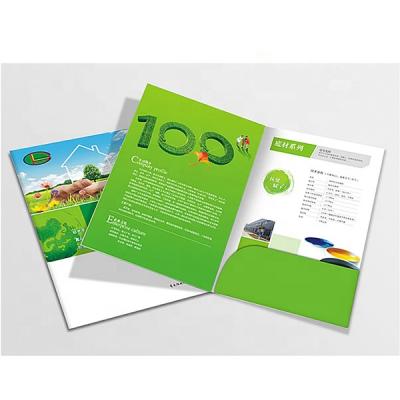 China With Business Card Splits Custom Printed A4 Presentation Folder /file Folder Presentation Folder for sale