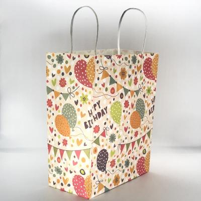 China Recycled Materials Kraft Paper Shopping Bag,gift bag.looting bag for sale