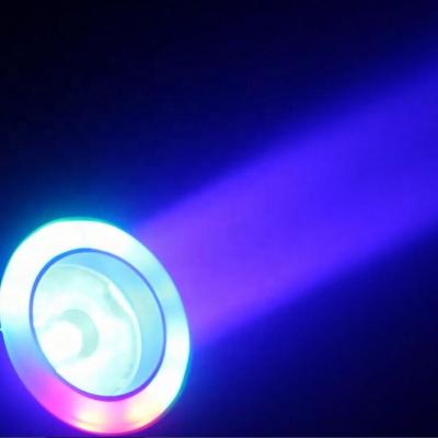 China High quality mini party home decoration 40W beam cabeza led movil with RGB SMD Ring Disco Party Light for sale