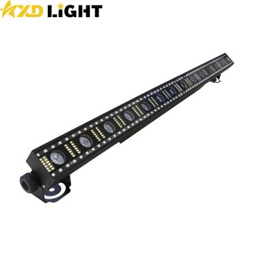 China LED Chase & multi-combination effect Guangzhou wall seal light rgbw 14x3w dimmable dmx linear wallwasher stage lighting non waterproof led linear strip light for sale