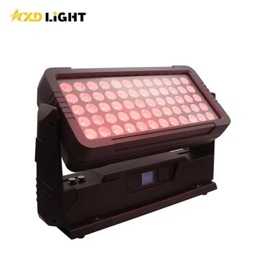 China Free shipping LANDSCAPE Outdoor Waterproof 2+flycase DJ Lighting DMX512 RGBW 60x12w IP65 LED Wall Washer Light City Color for sale