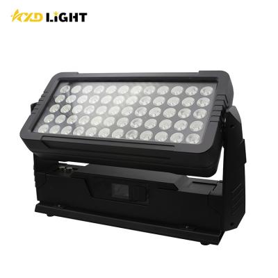 China New 60x12w RGBW 4IN1 IP65 LANDSCAPE Wall Washer Mini City Color LED Decoration Flood Light Outdoor Building Lights for sale