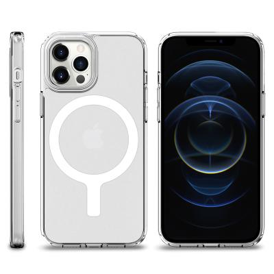 China High Quality Anti-drop Low Price In 360 Degree Running Shockproof Magnetic Iphone Case For Iphone 12 Pro Max for sale