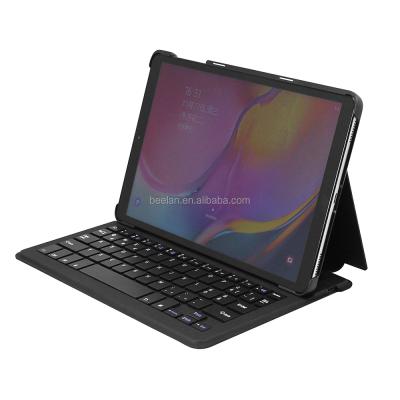 China Beelan Supplier New Magnetic Auto-sleep Function School Student PU Leather Cover Wireless Integrated Keyboard Folio Tablet Case For Samsung Galaxy Tab A6 S7 for sale