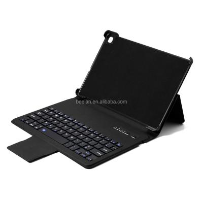 China Hot Selling Ultra Thin Convenient Tablet Case Light Weight Eco-friendly Waterproof Shockproof Ultra Thin Flip Cover Tablet Case BT Wireless Keyboard Case For Samsung Galaxy Tab s6 lite for sale