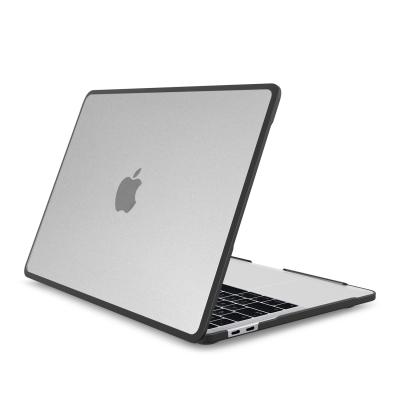 China Newest Private Label Waterproof Slim Full Hybrid Shockproof Matt Hard Crystal Protective Case For Macbook Air Pro 13.3 2020 2021 for sale